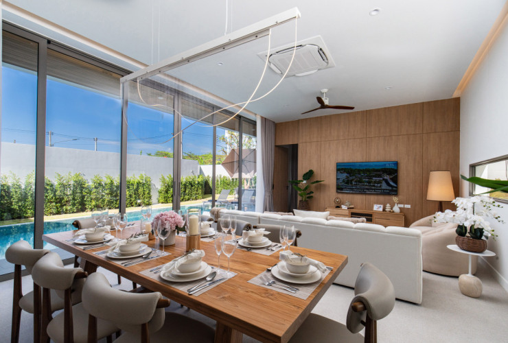 Elite villa in Rawai, 4 bedroom, 396 sq.m. with pool, garden view 