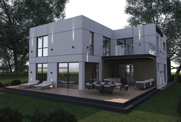 A new and stylish house in Jurmala for sale