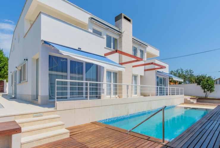 Istria, Poreč, unique designer villa with additional apartment, wellness and heated pool