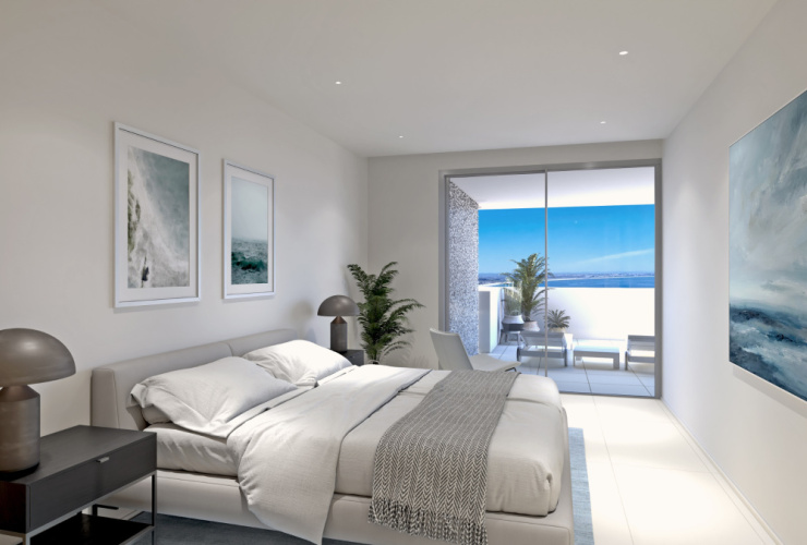 2 bedroom duplex apartment with sea view in Lagos