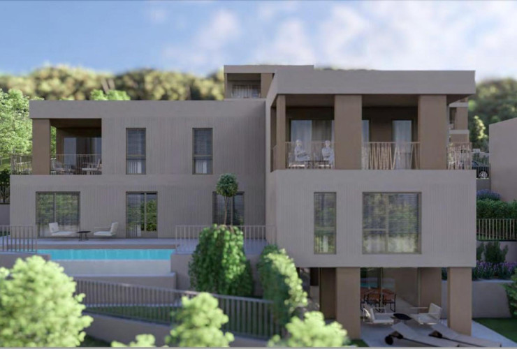 Кострена, четырехкомнатная квартира, 184,05 м², бассейн, элитная новостройка.