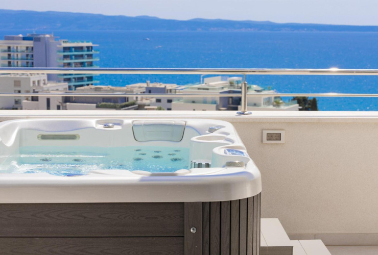 Split, Žnjan, Luxury Duplex apartment with amazing sea view