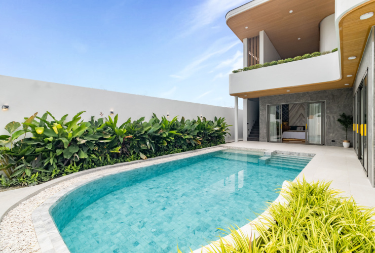 Elite villa in Bang Tao, 4 bedroom, 400 sq.m. with city, garden, pool, hills view 