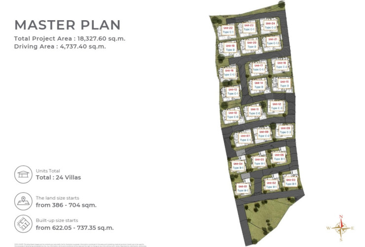 Exclusive villa in Karon, 4 bedroom, 660 sq.m. with hills, pool, sea, city, garden view 