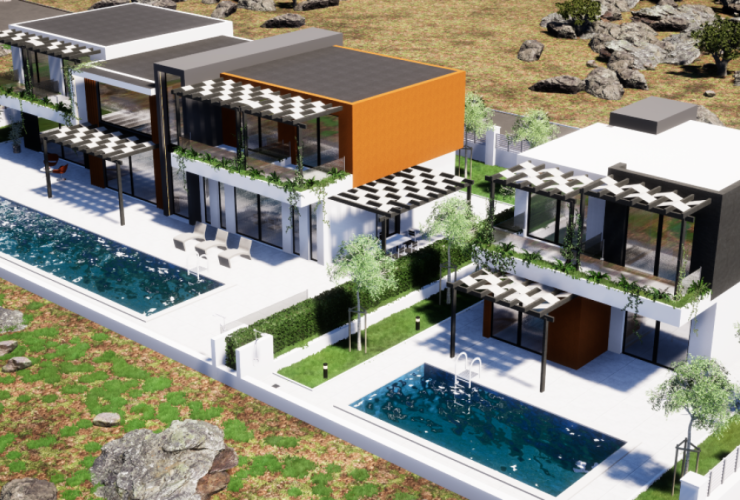 ВИЛЛЫ ДЕДАЛУС И ИКАРУС С ВИДОМ НА МОРЕ