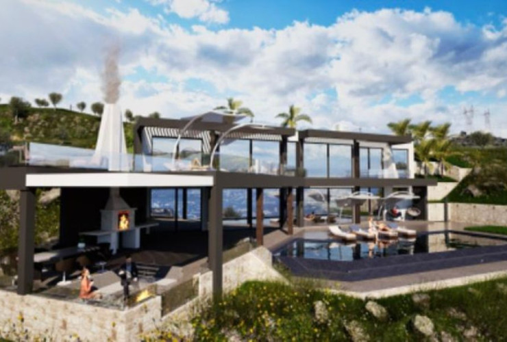 ПРОЕКТ ВИЛЛЫ HARMONIA HORIZONTA С БАССЕЙНОМ