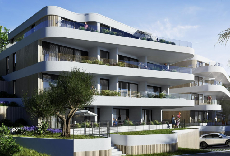 Opatija, Volosko, luxurious two-bedroom apartment NUA 69.37 m2 with sea view