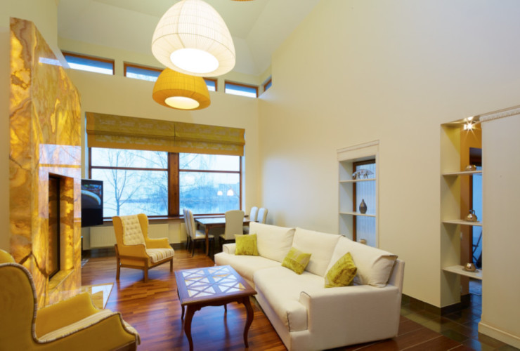 Эксклюзивные двухуровневые апартаменты у Кишэзерса в Межапарке