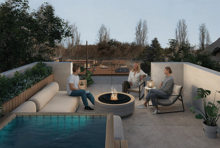 ESTAPE- Brand new penthouse with large terraces and pool
