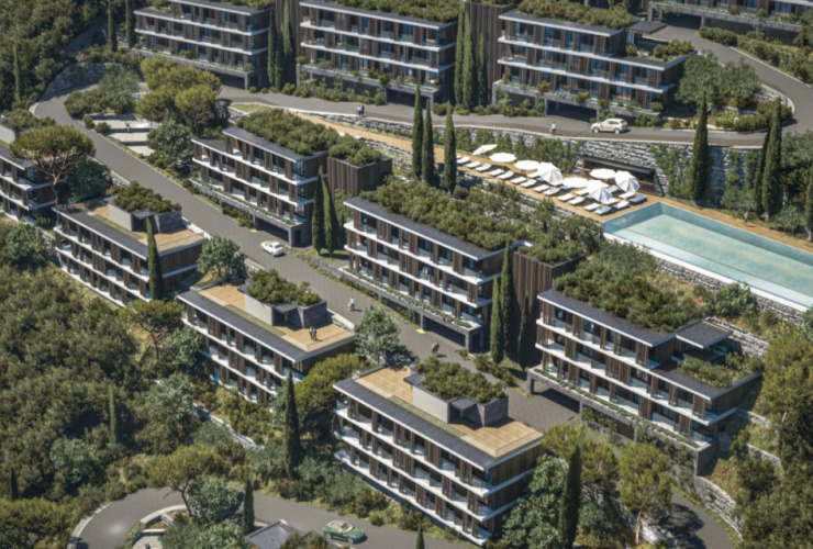 Plot in Budva - great location