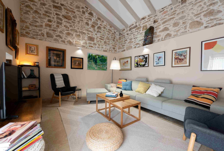 Istria, Vižinada, stone house with swimming pool