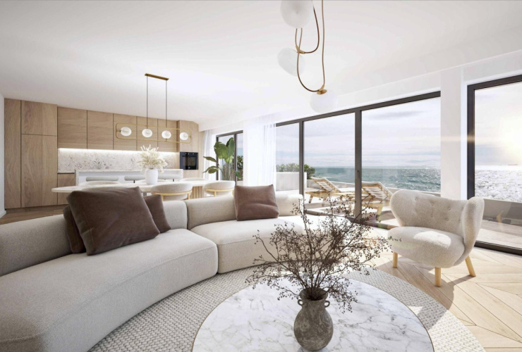 Opatija, Volosko, luxurious five-bedroom apartment NUA 208,47 m2 with sea view